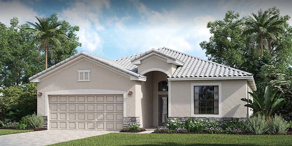 Bridgewater Lakewood Ranch one story home