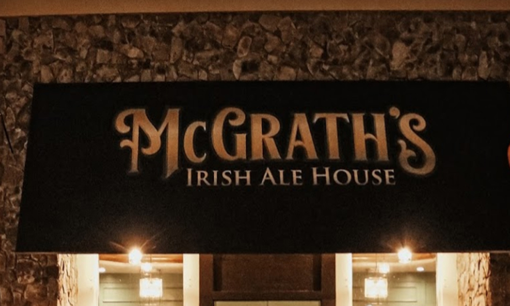 mcGraths Irish Ale House sign
