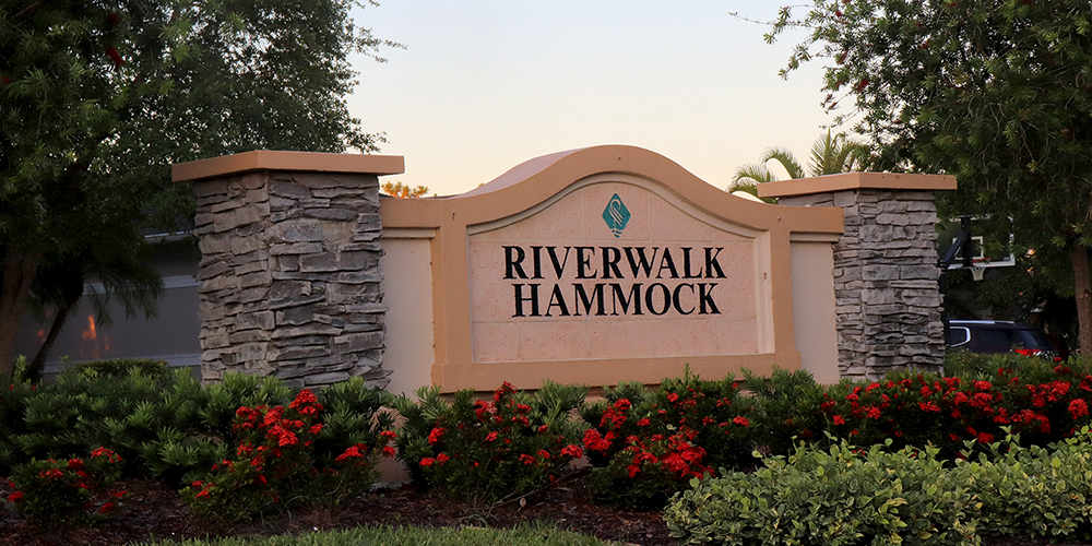 Riverwalk Hammock at Lakewood Ranch Entrance