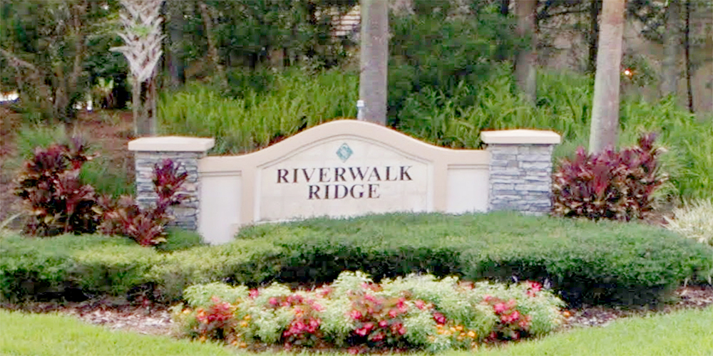 Riverwalk Ridge at Lakewood Ranch Entrance