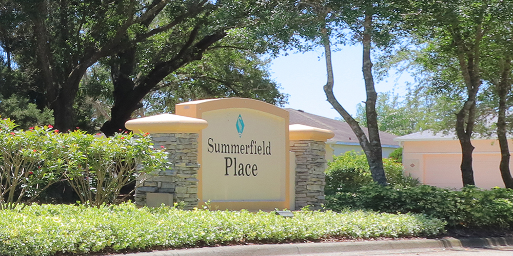 Summerfield Village Lakewood Ranch Summerfield Place entrance