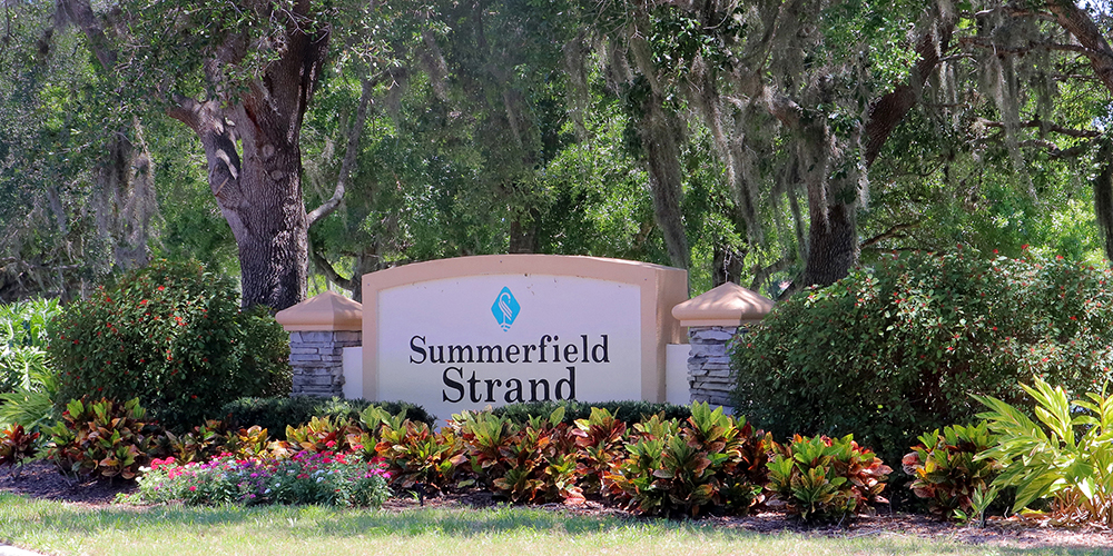 Summerfield Village Lakewood Ranch Summerfield Strand Entrance